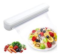 Gourmet Cling Film Cutter, 37 x 6 x 5 cm Plastic Foil Dispenser with Cutter, Plastic Wrap Cutter, Foil Cutter for Aluminium Foil, Plastic Film