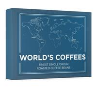 Gourmet Coffee Beans Gift Set WORLDS COFFEES Whole Roasted Coffee Beans 4