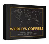 Gourmet Coffee Gift Set WORLDS COFFEES Ground Coffee 300g 6 x 50g 6 Fine