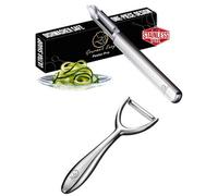 Gourmet Easy Deluxe I-Shaped & Y-Shaped Stainless Steel Peeler Set - Silver