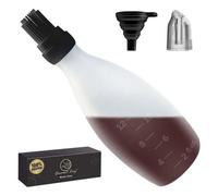 Gourmet Easy Silicone Basting Brush For Cooking - Black