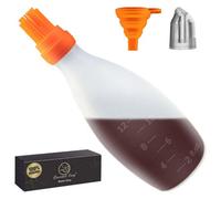 Gourmet Easy Silicone Basting Brush For Cooking - Orange