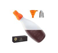 Gourmet Easy Silicone Basting Brush for Cooking - Orange Gourmet Easy Orange