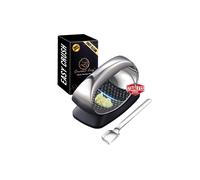 Gourmet Easy Stainless Steel Garlic Rocker - Silver