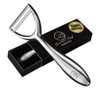 Gourmet Easy Stainless Steel Y Peeler With Ergonomic Non-Slip Handle