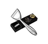 Gourmet Easy Stainless Steel Y Peeler with Ergonomic Non-Slip Handle in Silver Gourmet Easy Silver