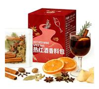 Gourmet Festive Spice Drink - 88g Sachet for Mulled Wine, Hot Cider & Mocktails with Star Anise