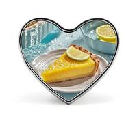 Gourmet Food Lapel Pin Exquisite Fashion Brooches Personalized Buttons Badge Novelty Unique Button Pins Cute Heart Shaped Pins Metal Buttons for Backpack Hat Bag Jacket