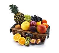 Gourmet Fruit Gift Basket - Large Fruit Hamper with Kiwi, Oranges, Mango, Grapes, Pineapple - Healthy Food Gift Basket for Families, Birthdays, Anniversaries, from Regency Hampers