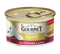 Gourmet Gold Can Chicken & Liver Cig 85G X 12