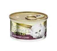 Gourmet – Gourmet Gold Chicken & Liver Cat Food – 8 x 85 g