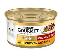 Gourmet Gold Chicken & Liver in Gravy 12 x 85g 1020g