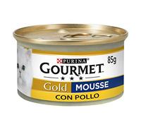 Gourmet Gold Mousse for the Cat with Chicken, 85 g - Pack of 24