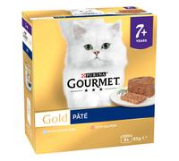 Gourmet Gold Pâté Recipes 96 x 85g - Senior Ocean Fish & Salmon