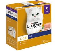 Gourmet Gold Pâté Recipes Mega Pack 48 x 85g - Senior Ocean Fish & Salmon