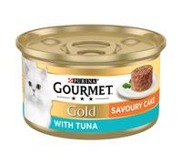 Gourmet Gold Savoury Cake Multibuy 24 x 85g - Tuna