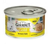 Gourmet Gold Savoury Cake 12 x 85g - Chicken