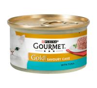 Gourmet Gold Savoury Cake Tuna (85g) (Pack of 12)