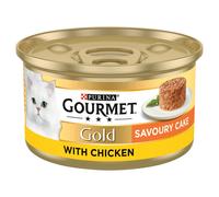 Gourmet Gold Savoury Cake with Chicken 85g