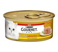Gourmet Heart Cat Food, Gold, 12 x 85 g