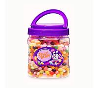 Gourmet JELLY BEANS, 36 Natural FRUITY Flavors, Assorted Colors, Large Jar 1.4kg Halloween Christmas PARTY SWEETS