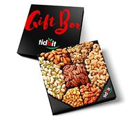 Gourmet Nut Platter (7 Mix Tray) - Gift Baskets for Adults & Kids, Healthy Food Arrangement, Care Package, Irresistible Treats to Satisfy Your Cravings, Birthday, Labor Day, Christmas and other