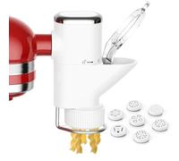 Gourmet Pasta Press Attachment for KitchenAid Stand Mixers, Pasta Maker for Kitchenaid Mixer With 7 Interchangeable Pasta Plates, For Kitchenaid Pasta Attachment