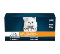 Gourmet Perle Chef's Collection in Gravy, 60 x 85 g, brown