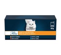 GOURMET Perle Chef's Collection in Gravy Wet Adult Cat Food 40x85g
