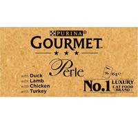 GOURMET Perle Chef's Collection Mini Fillets in Gravy Wet Cat Food 96x85g
