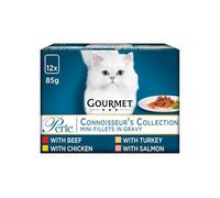 Gourmet Perle Connoiseurs Collection 12 X 85g - Mini Fillets In Gravy From Gourmet Perle, Simple And Refined Creations For An Irresistible Taste Experience Every Day