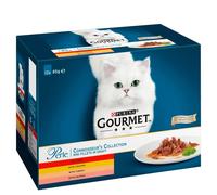 Gourmet Perle Pouches Mixed Pack - Connoisseur's Collection in Gravy (12 x 85g)