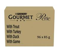 Gourmet Perle Pouches Mixed Multibuy 96 x 85g - Country Medley in Jelly