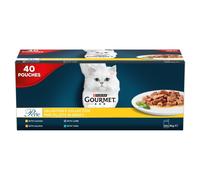 GOURMET Perle Delighters Collection in Gravy Wet Cat Food - 40 x 85g