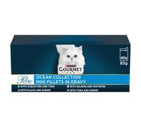 GOURMET Perle Ocean Collection Adult Wet Cat Food Mini Fillets in