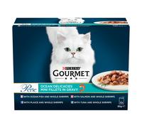 GOURMET Perle Mixed Selection Wet Cat Food - Country Medley in Jelly - 12 x 85g
