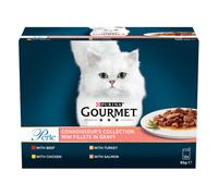 Gourmet Perle Pouches Mixed Pack - Saver Pack: Connoisseur's Collection in Gravy (24 x 85g)