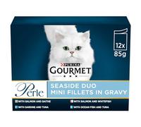 GOURMET Perle Seaside Duo in Gravy Wet Cat Food 12x85g