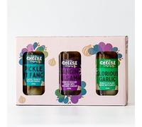 Gourmet Pickled Onions Gift Box. A Box Filled With Three Jars Of Deliciously Crunchy Pickled Onions. The Perfect Savoury Snacks For Party Food. Snacks For Buffets. Snacks For Cheeseboards.