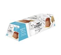 Gourmet Purina Revelations Mousse with Sauce, Tuna Wet Cat Food, 6 Packs of 4 Pyramids 57g - 24