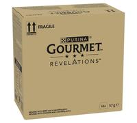 Gourmet Revelations Beef and Chicken Cat Mousse Variety Pack - 48 x 57g