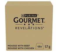GOURMET Revelations Mousse Chicken and Beef Wet Cat Food 48x57g
