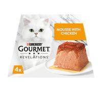 GOURMET Revelations Mousse Chicken Wet Cat Food - 4 x 57g