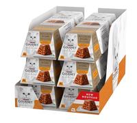 GOURMET Revelations Wet Food for Adult Cats in Gelée with Chicken, 24 Packs of 57 g
