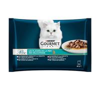 Gourmet Sea Pleasure Pearl Cat Food 4 x 85 g