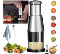 Gourmet Slice Deluxe Cutter, 2024 New Gourmetslice Deluxe Cutter, Gourmet Slice Deluxe Cutter Mini Garlic Chopper, Multifunctional Manual Garlic Press, for Chopping Garlic, Onions, and Peppers (1PC)