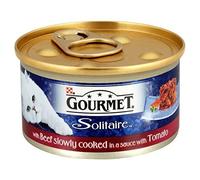 Gourmet Solitaire Slow Cooked Beef In Tomato 85g x 12