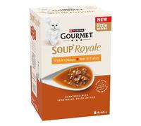 Gourmet Soup Royale 6 x 45g - Meat Selection (Beef, Turkey, Chicken)