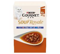 Gourmet Soup Royale 6 x 45g - Fish Selection (Salmon, Plaice, Cod)