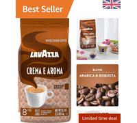 Gourmet Whole Bean Coffee - Crema e Aroma with Rich Caramel Flavor - 35.2 oz